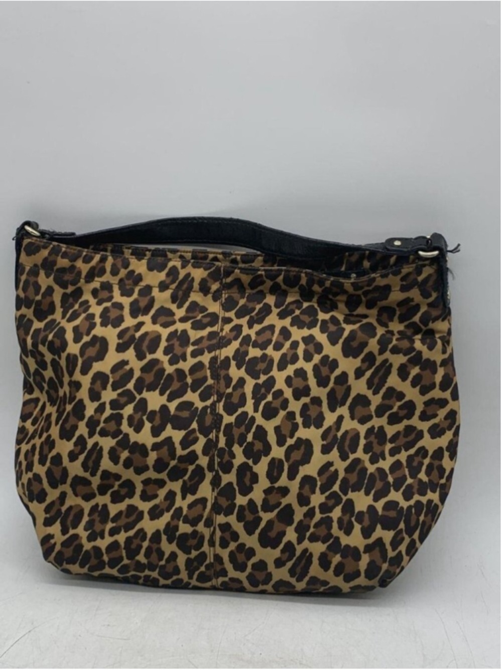 Kate Spade Leopard Print Nylon Hobo Bag - Picture 6 of 15